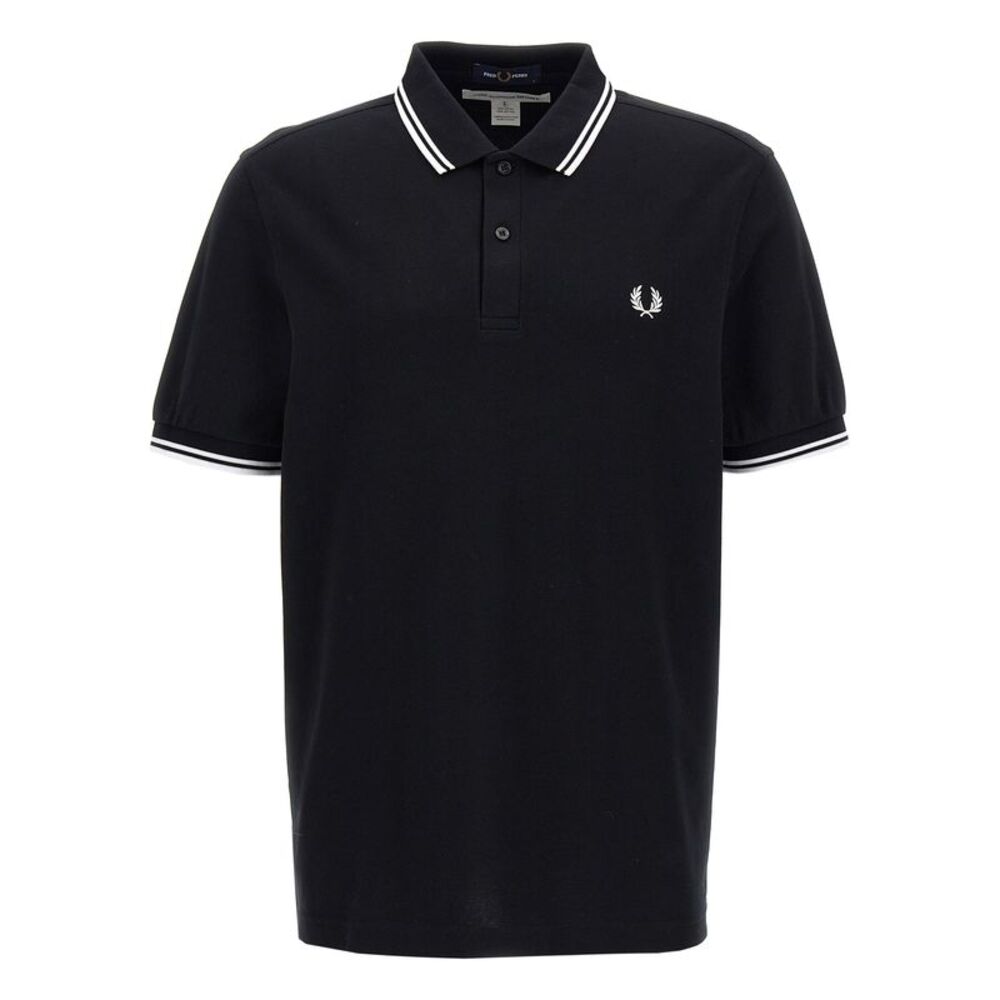 Comme Des Garçons Bicolor Cotton Polo Men's Shirt